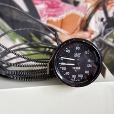 Smith Oil Pressure & Water Temperature Combined Gauge 1960’s Very Good Condition