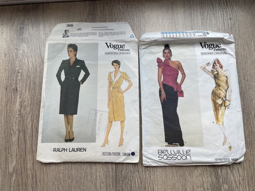 Vogue sewing pattern - vogue, ralph