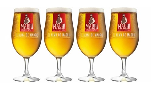 Madri spanish beer half - madri,