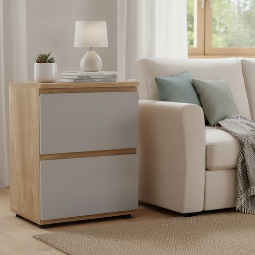 Wooden bedside cabinet - bedside,