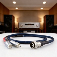 Silver Plated OFC HiFi Phono