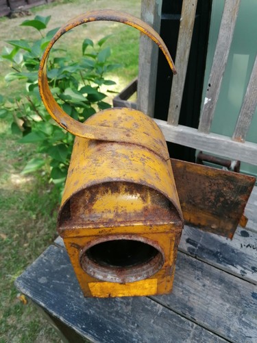 Vintage roadworks lantern - vintage,