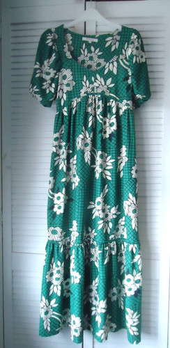 Next green floral maxi - green,