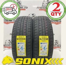 2 X 235 60 18 SONIX 235/60R18 107H XL BRAND NEW QUALITY M+S TYRES 2356018