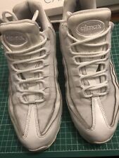 Nike Air Max 95 Triple White Size UK 7 Men's Trainers 2019