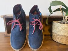 Stella McCartney boys blue leather shoes, size 4 (EU36), excellent condition