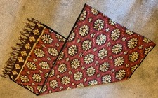 Ikat Bed / Table Runner / Wall Hanging - Traditional Weaving