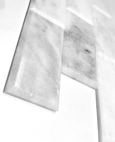 Carrara white 3x6 - 3x6, polished