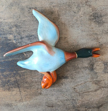 Ceramic plaster flying duck - ceramic,