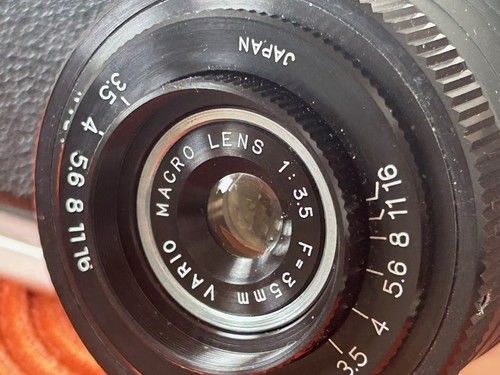 Vintage vario macro lens 35mm - lens,