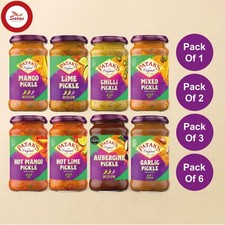 Patak’s Authentic Indian Pickles - Mango, Lime, Mixed & More - Rich Flavour