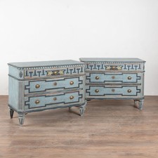 19th century blue painted - 19th,