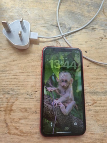 Apple iphone red - apple, 11