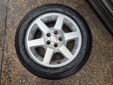 1x MK1 LAND ROVER FREELANDER 1 17" 7J ET46 6-SPOKE ALLOY WHEEL & TYRE 225/55/17