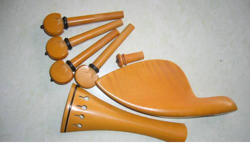 Violin box wood set chin - box,