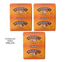 12 X Wrights Coal Tar Soap 100g Bar Traditional Antiseptic All Skin Types