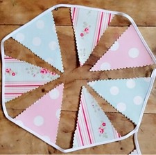 Handmade Oilcloth Bunting