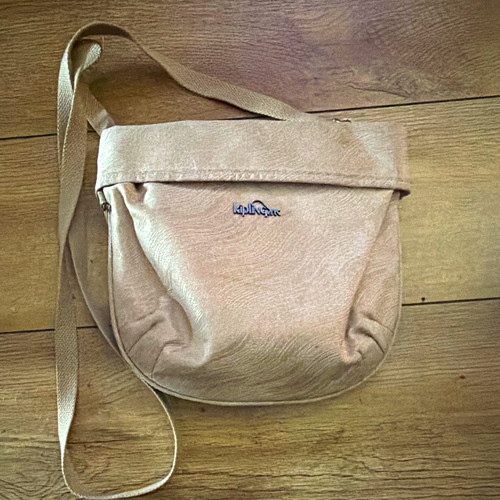 Kipling beige leather look - beige,