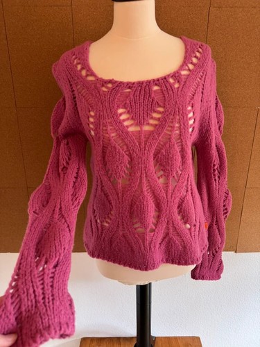 Oilily crochet jumper - jumper, pink