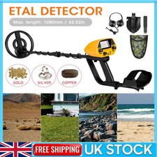 Deep Sensitive Metal Detector Gold Hunter Finder Scanner Treasure Waterproof UK