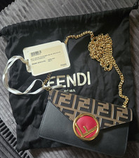 Fendi FF Logo Leather belt