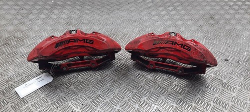 Red brembo mercedes - brembo, benz