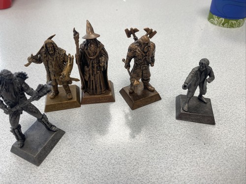 The hobbit figures middle - the,
