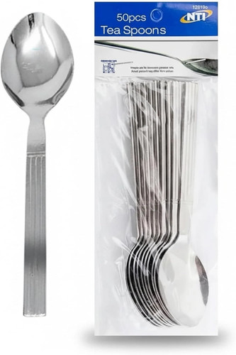 100 stainless steel - 100, teaspoons