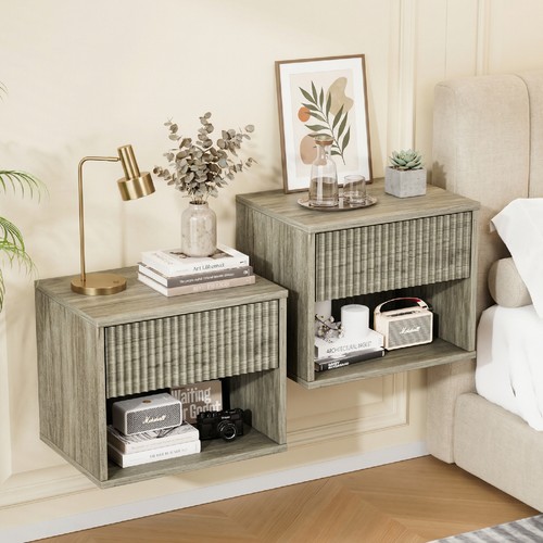 Bedside table wall mounted - table,