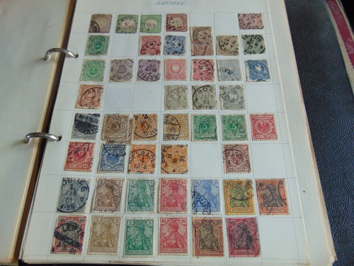 Stamp albums sold - stamp, as
