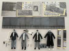 CLERKS ACTION FIGURES - DIAMOND - COMPLETE SET WITH ALL ACCESSORIES - JAY & BOB