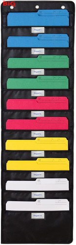 Hanging file wall organiser - wall,
