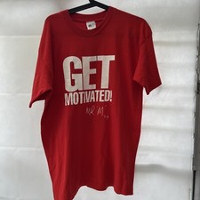 Mr Motivator Retro T-shirt Vintage 1994 Size Large Get Motivated! Double Print
