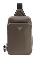 GUESS sling bag Milano Crossover Brown Shitake