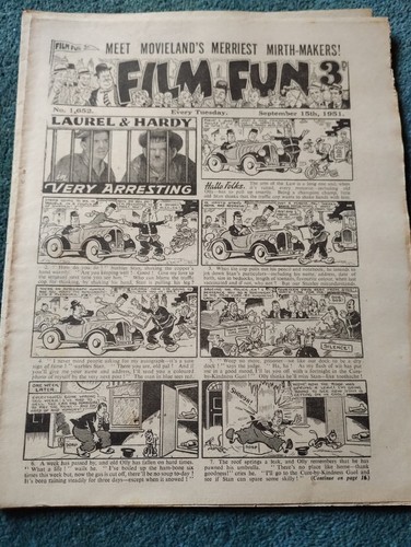 Film fun comic 1652 - film,
