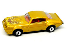 Matchbox Lesney Superfast 16  Pontiac Firebird in bright gold, eagle label mint!