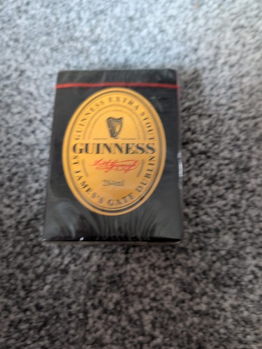 Guinness playing cards sealed - playing,