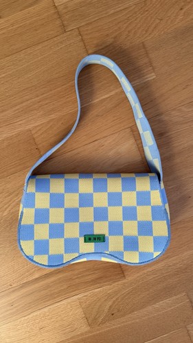Pei checkered shoulder bag - jw,