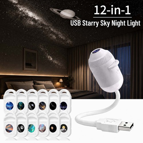 Galaxy projector night - 2-in-1,