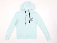 Victoria's Secret PINK Women's Mint Pullover Hoodie XS Cotton Blend