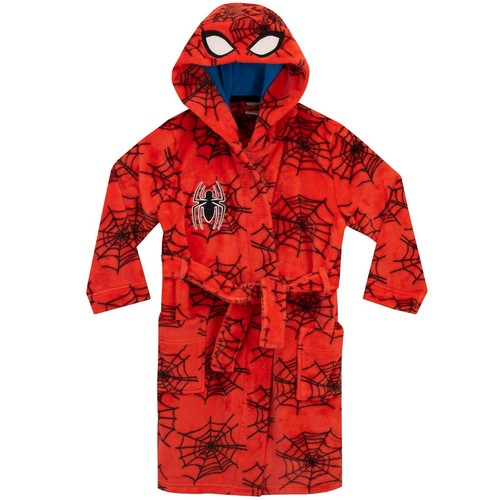 Spiderman dressing gown - spiderman,