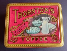 Vintage Thorntons Special Toffee Tin Empty 8.5  cm High