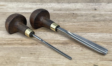 2 Vintage Palm Gouge Chisel