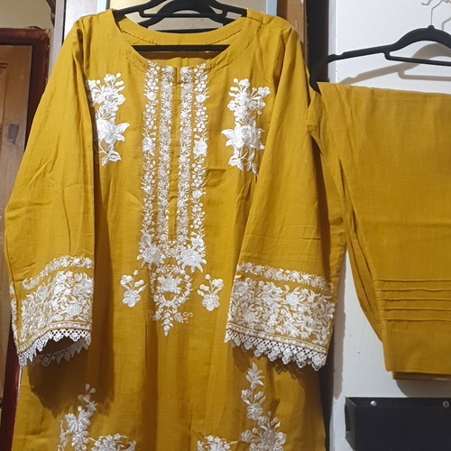 Women piece embroidered - women,