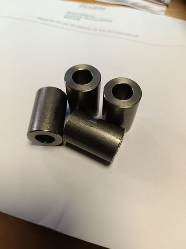 Steel bushes off 16mm dia - steel, 4