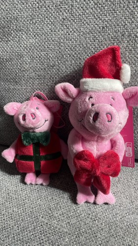 New plush percy pig - pig, red