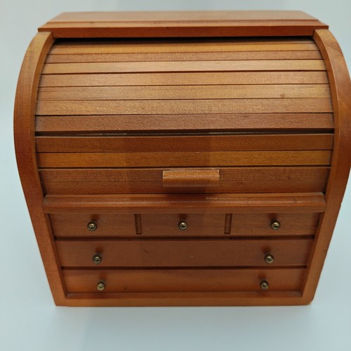 Vintage wooden roll top - vintage,