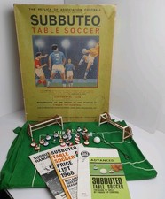 Vintage 1960s Subbuteo Set In