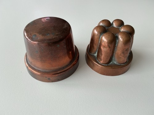Two antique miniature copper - two,