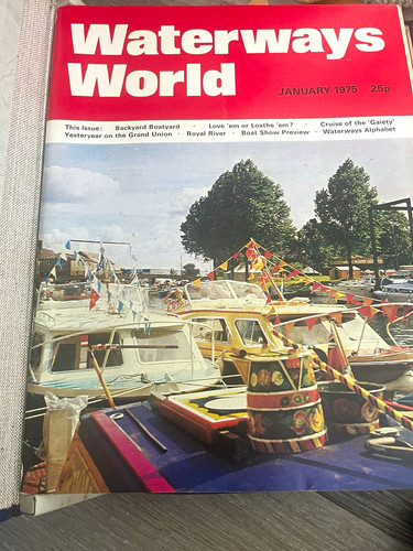 Waterways world magazine - waterways, job